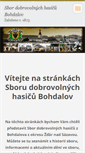 Mobile Screenshot of hasici-bohdalov.cz